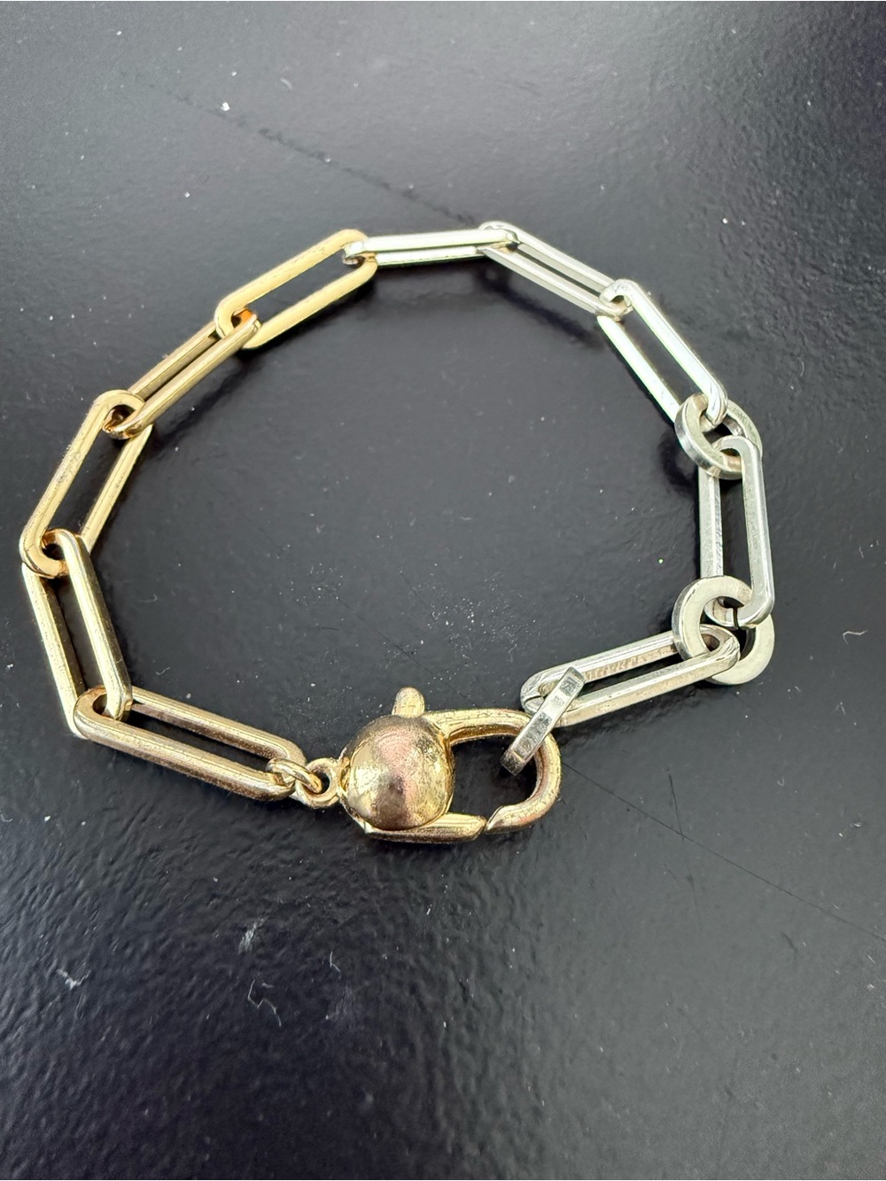 Jenny Bird Andi Paper clip bracelet $138 MSRP - Picture 3 of 5